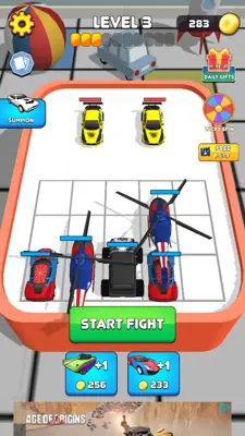 Superhero Car Merge Master android App screenshot 9