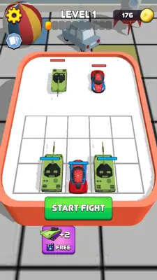 Superhero Car Merge Master android App screenshot 2