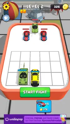 Superhero Car Merge Master android App screenshot 4