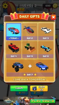 Superhero Car Merge Master android App screenshot 6