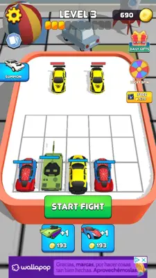 Superhero Car Merge Master android App screenshot 7